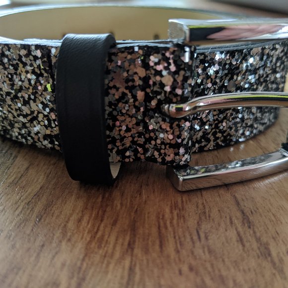Maje Aster Glitter Belt - Picture 1 of 6